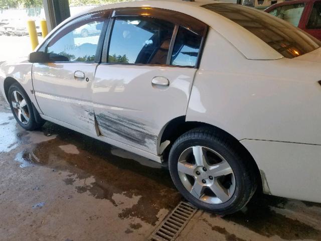 1G8AL58F46Z130377 - 2006 SATURN ION LEVEL WHITE photo 9