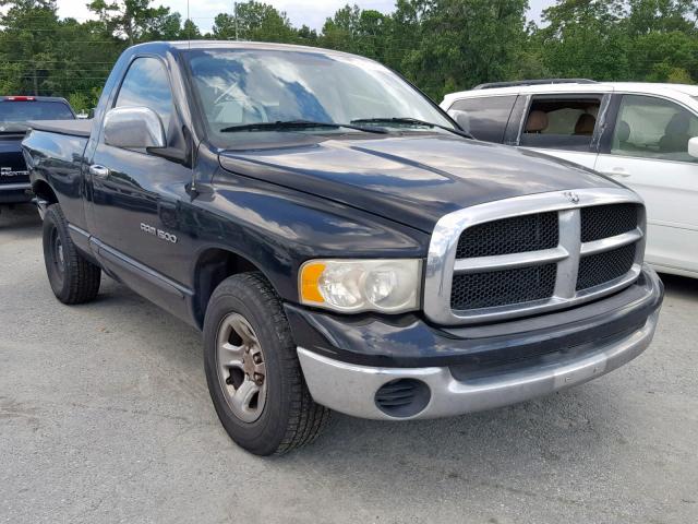 1D7HA16N04J290934 - 2004 DODGE RAM 1500 S BLACK photo 1