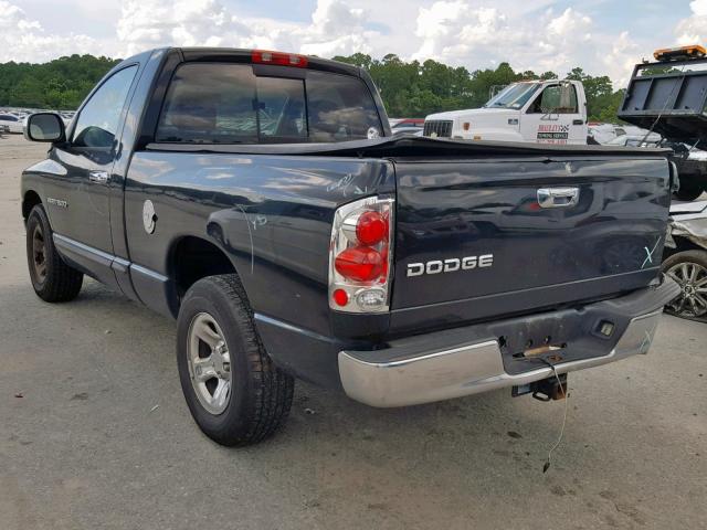 1D7HA16N04J290934 - 2004 DODGE RAM 1500 S BLACK photo 3