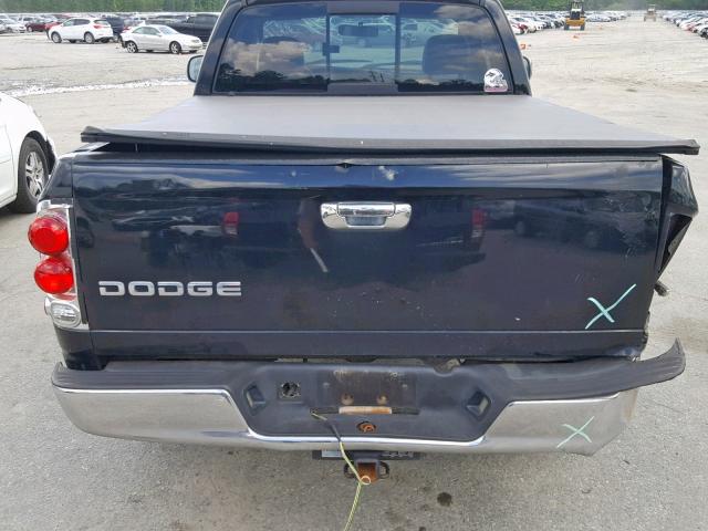 1D7HA16N04J290934 - 2004 DODGE RAM 1500 S BLACK photo 6