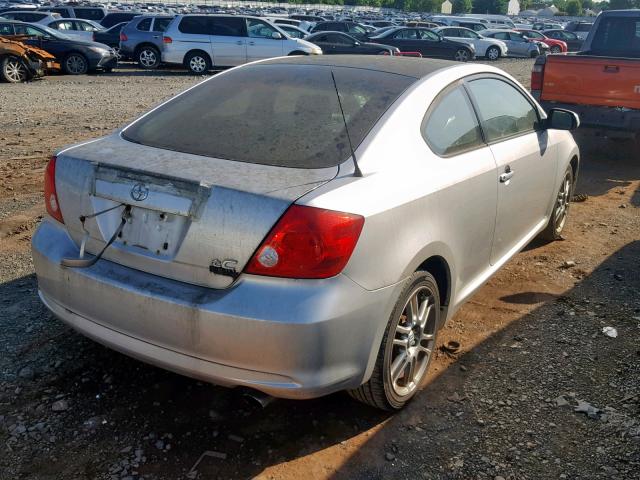 JTKDE177460096227 - 2006 TOYOTA SCION TC ვერცხლისფერი ფოტო 4