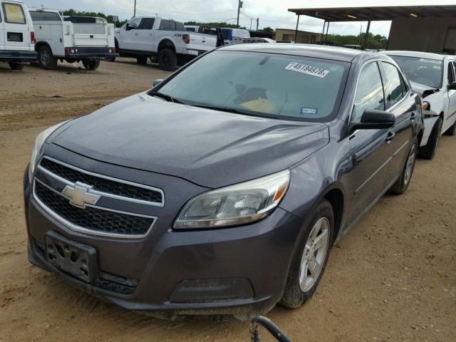 1G11B5SA4DF236535 - 2013 CHEVROLET MALIBU LS GRAY photo 2