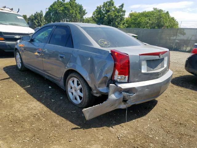 1G6DP567550114035 - 2005 CADILLAC CTS HI FEA GRAY photo 3