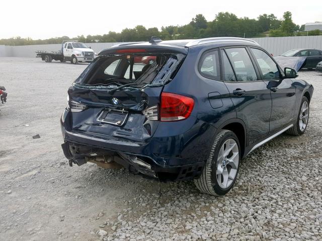 WBAVL1C58FVY25366 - 2015 BMW X1 XDRIVE2 BLUE photo 4