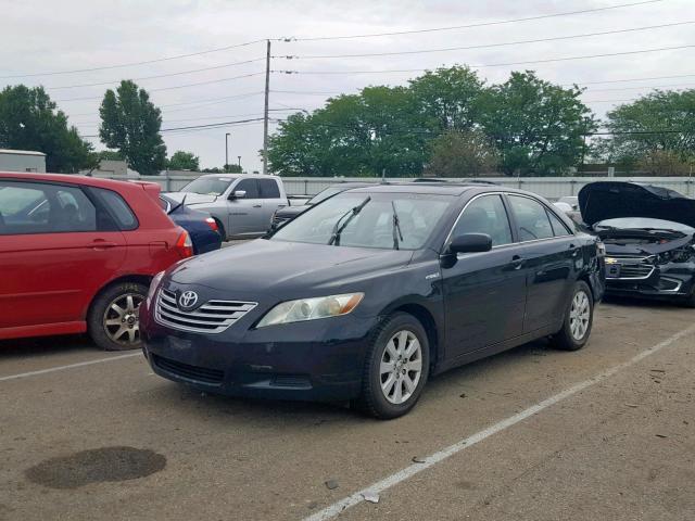 4T1BB46K87U028193 - 2007 TOYOTA CAMRY NEW BLACK photo 2