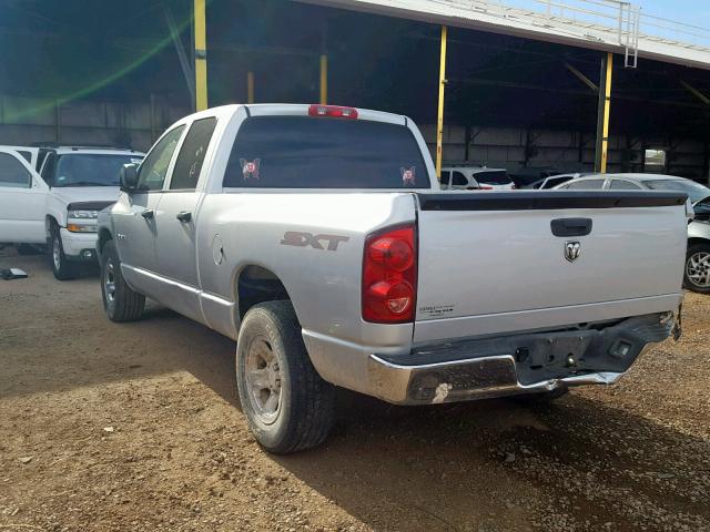 1D7HA18N78S585347 - 2008 DODGE RAM 1500 S GRAY photo 3