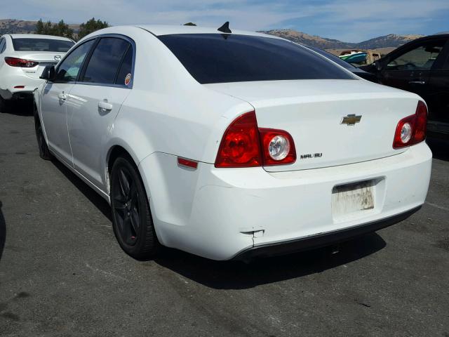 1G1ZA5E19BF312863 - 2011 CHEVROLET MALIBU LS 白色 照片 3