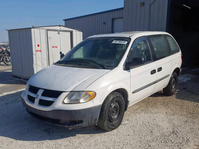 1D4GP21333B340205 - 2003 DODGE CARAVAN C/ WHITE photo 2