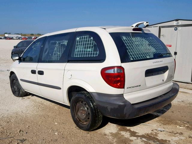 1D4GP21333B340205 - 2003 DODGE CARAVAN C/ WHITE photo 3