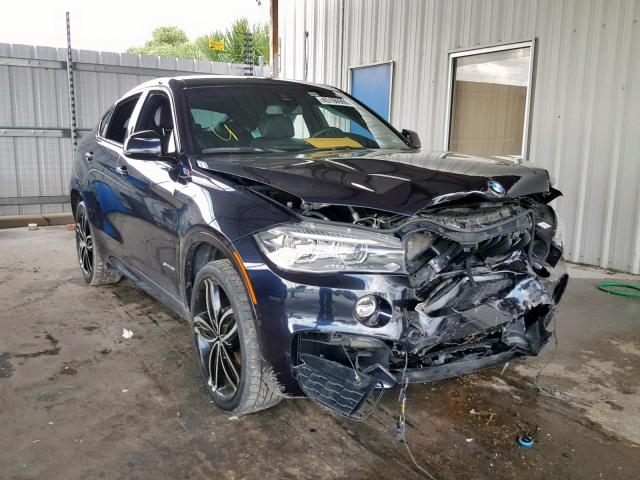 5UXKU0C50J0G80389 - 2018 BMW X6 SDRIVE3 BLUE photo 1