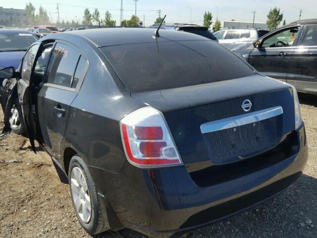 3N1AB6AP5AL642900 - 2010 NISSAN SENTRA 2.0 BLACK photo 3