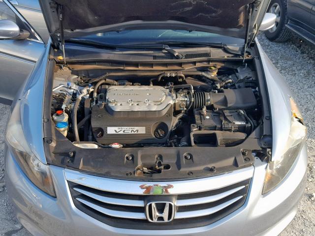 1HGCP3F80BA014955 - 2011 HONDA ACCORD EXL BLUE photo 7