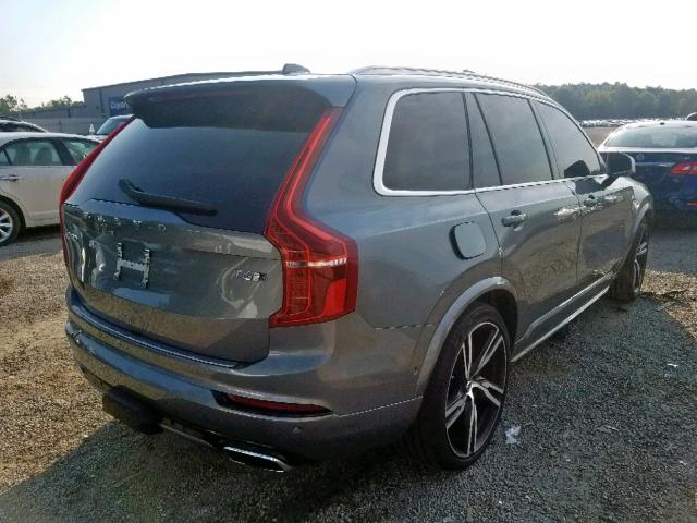 YV4A22PMXK1429823 - 2019 VOLVO XC90 T6 R- GRAY photo 4