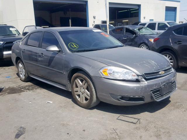 2G1WC57M691134318 - 2009 CHEVROLET IMPALA 2LT CHARCOAL photo 1