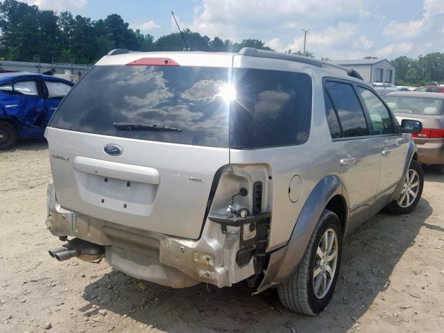 1FMDK02WX8GA45782 - 2008 FORD TAURUS X S SILVER photo 4