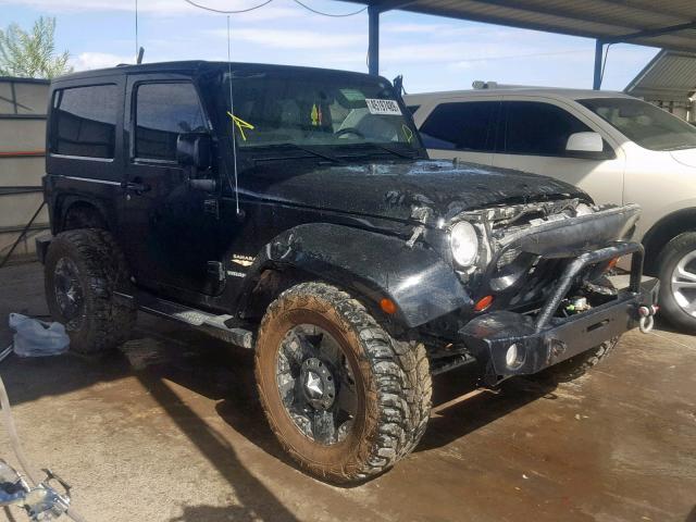 1C4GJWBG1CL219979 - 2012 JEEP WRANGLER S შავი ფოტო 1