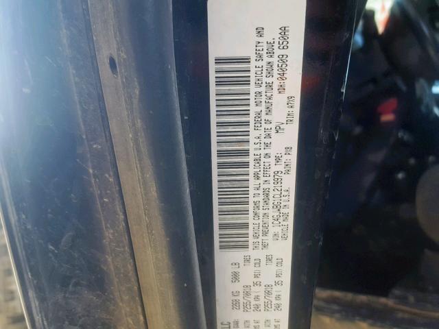 1C4GJWBG1CL219979 - 2012 JEEP WRANGLER S შავი ფოტო 10