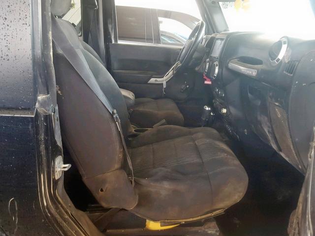 1C4GJWBG1CL219979 - 2012 JEEP WRANGLER S შავი ფოტო 5