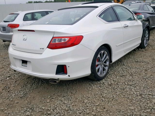 1HGCT2B80DA012248 - 2013 HONDA ACCORD EXL WHITE photo 4