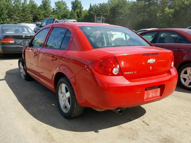 1G1AF5F5XA7223411 - 2010 CHEVROLET COBALT 2LT RED photo 3