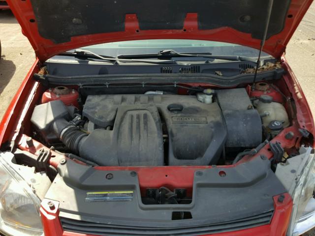 1G1AF5F5XA7223411 - 2010 CHEVROLET COBALT 2LT RED photo 7