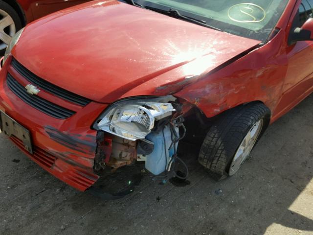 1G1AF5F5XA7223411 - 2010 CHEVROLET COBALT 2LT RED photo 9