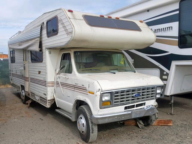 1FDKE30L3HHB29929 - 1987 FORD FORD TAN photo 1