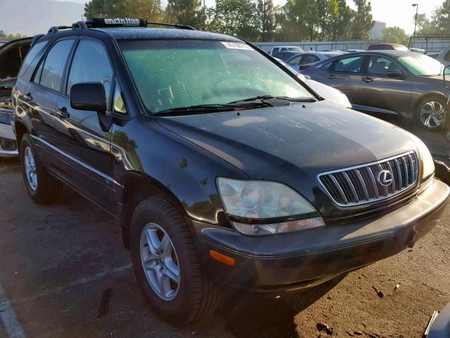 JTJHF10U630295553 - 2003 LEXUS RX 300 BLACK photo 1