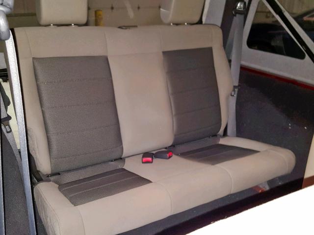 1J4AA2D17AL127905 - 2010 JEEP WRANGLER S RED photo 6