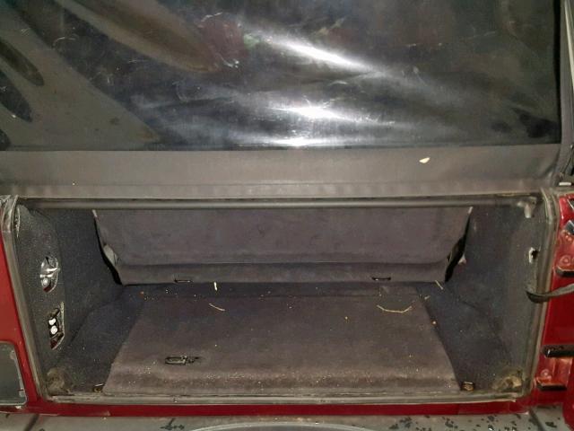 1J4AA2D17AL127905 - 2010 JEEP WRANGLER S RED photo 9