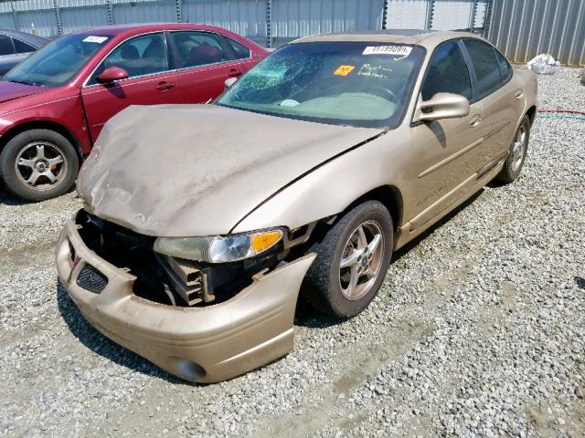 1G2WP52K53F109450 - 2003 PONTIAC GRAND PRIX GOLD photo 2