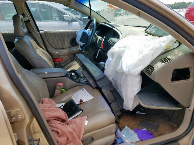 1G2WP52K53F109450 - 2003 PONTIAC GRAND PRIX GOLD photo 5