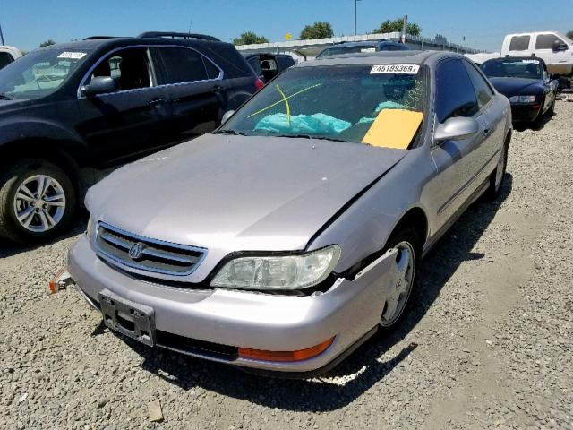 19UYA2259VL012515 - 1997 ACURA 3.0CL GRAY photo 2