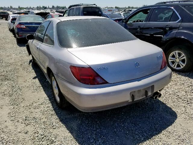 19UYA2259VL012515 - 1997 ACURA 3.0CL Сұр фото 3