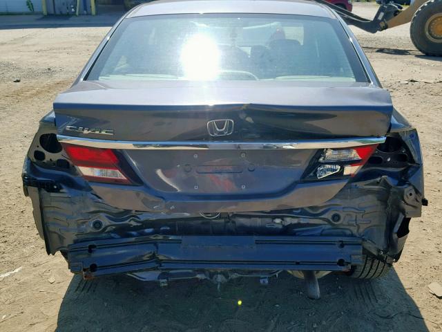 19XFB2F96FE255774 - 2015 HONDA CIVIC EXL 灰色 照片 9