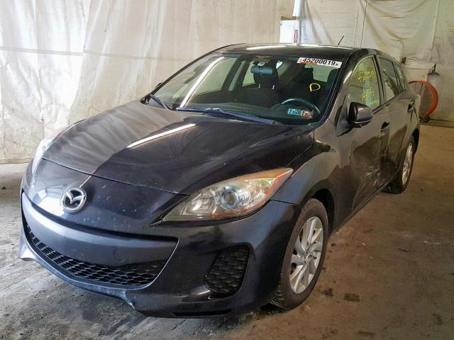 JM1BL1L83C1544188 - 2012 MAZDA 3 I BLUE photo 2