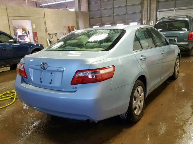 4T1BE46K97U521310 - 2007 TOYOTA CAMRY NEW BLUE photo 4