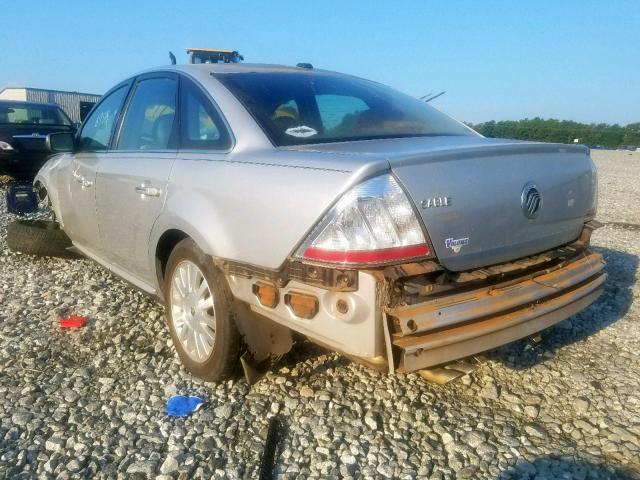 1MEHM40W39G614594 - 2009 MERCURY SABLE SILVER photo 3