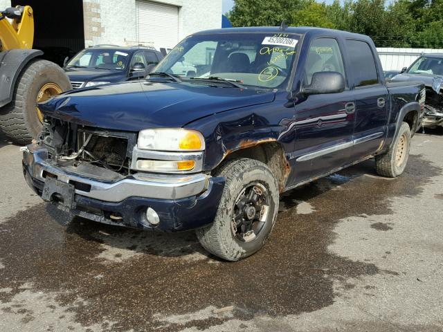 2GTEK13Z761354045 - 2006 GMC NEW SIERRA BLUE photo 2