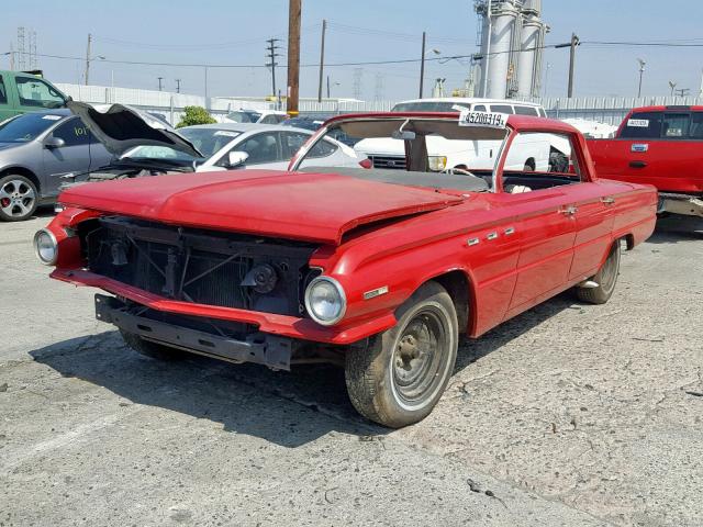 6I2005419 - 1962 BUICK INVICTA RED photo 2