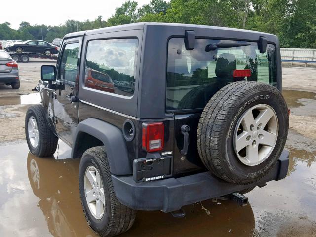 1C4AJWAG7HL521341 - 2017 JEEP WRANGLER S 黑色 照片 3