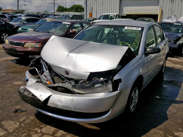 1G8AG52F04Z126871 - 2004 SATURN ION LEVEL SILVER photo 2