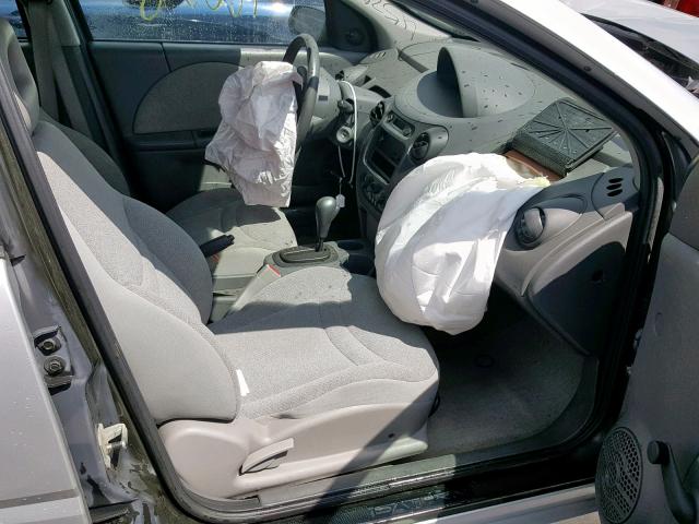 1G8AG52F04Z126871 - 2004 SATURN ION LEVEL SILVER photo 5