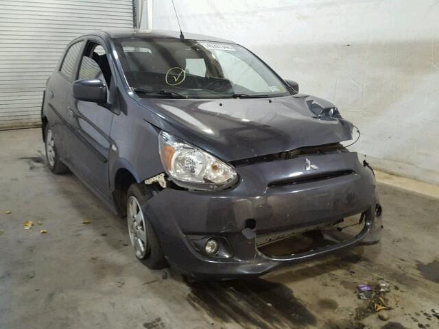 ML32A4HJ2EH024550 - 2014 MITSUBISHI MIRAGE ES CHARCOAL photo 1