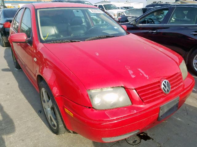 3VWVH69M63M097176 - 2003 VOLKSWAGEN JETTA GLI RED photo 1