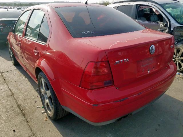 3VWVH69M63M097176 - 2003 VOLKSWAGEN JETTA GLI RED photo 3