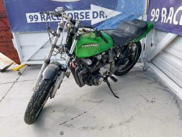 KZ650C024363 - 1979 KAWASAKI KZ650 GREEN photo 2