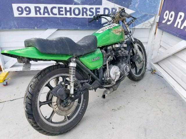 KZ650C024363 - 1979 KAWASAKI KZ650 GREEN photo 4