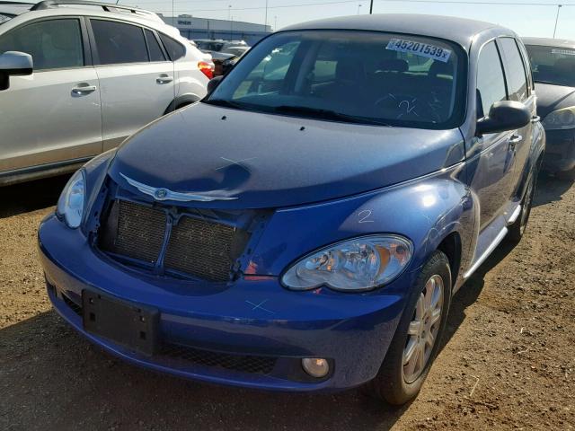 3A4GY5F96AT156729 - 2010 CHRYSLER PT CRUISER BLUE photo 2