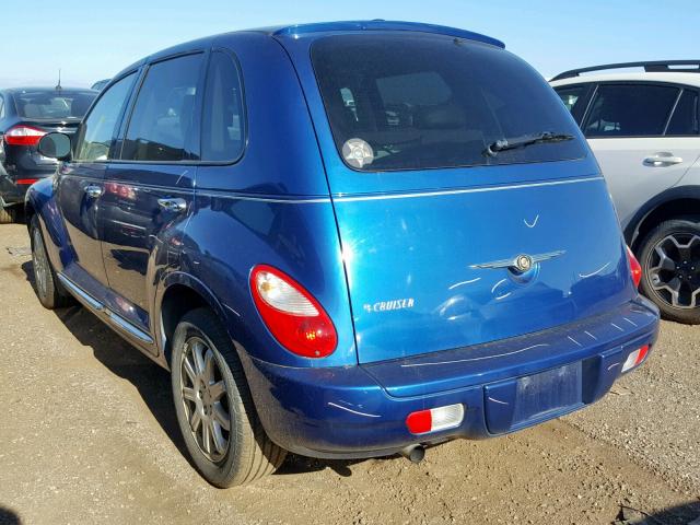 3A4GY5F96AT156729 - 2010 CHRYSLER PT CRUISER BLUE photo 3